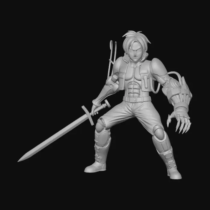 3D model for Pulseblade Sentinel