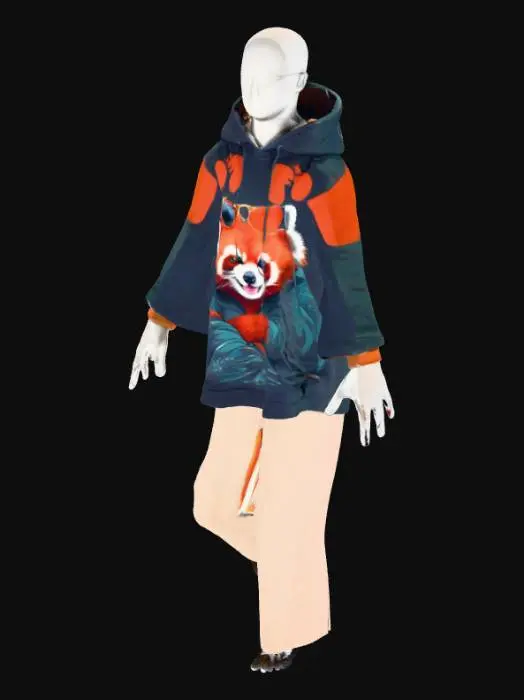 3D model for Red Panda Attitude