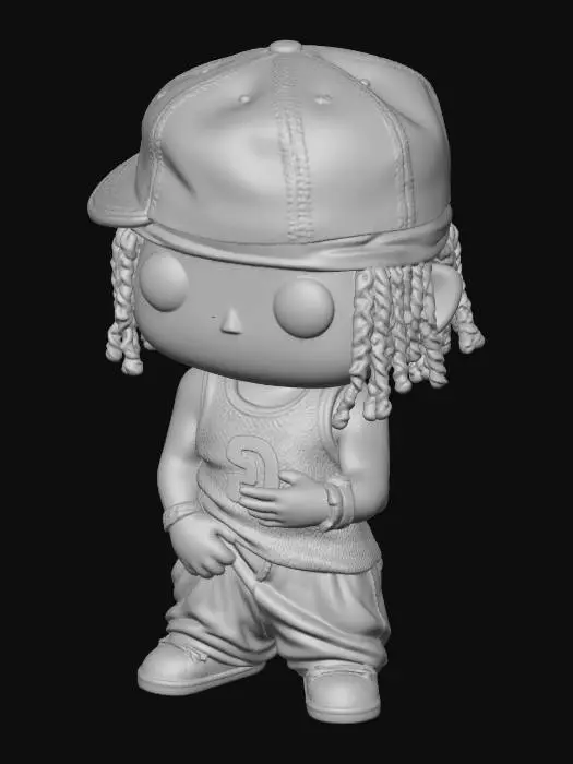 3D model for Carti on the Court