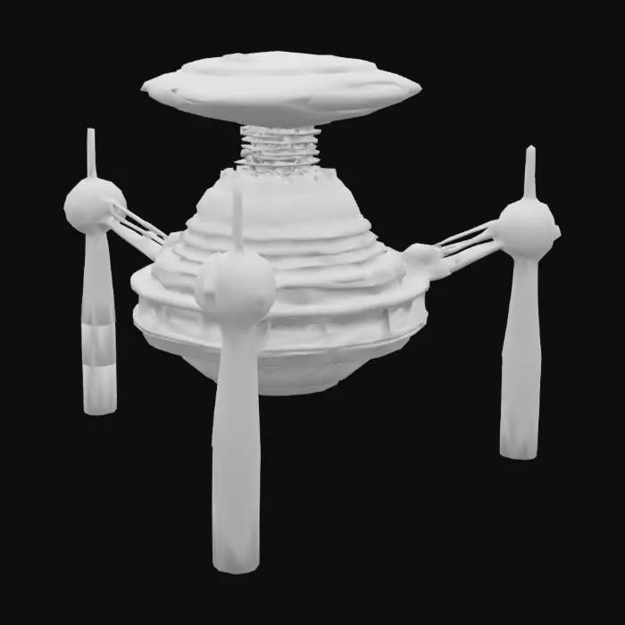 3D model for Futuristic Sentinel