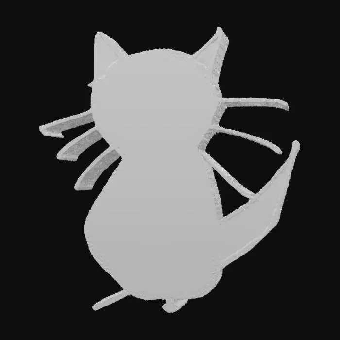 3D model for Whisker Doodle, #SketchTo3D#