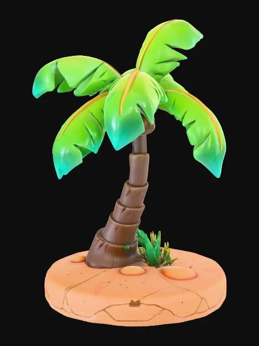 3D model for Tropical Oasis