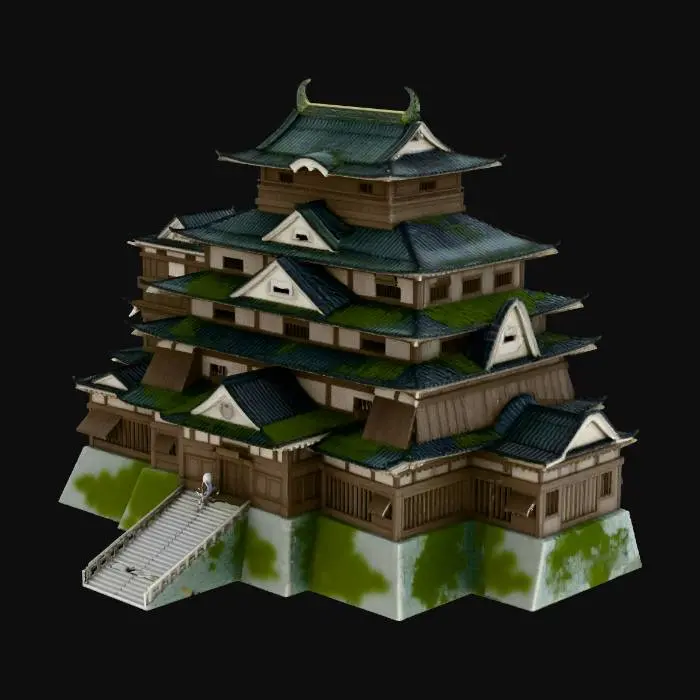 3D model for Ancient Fortress