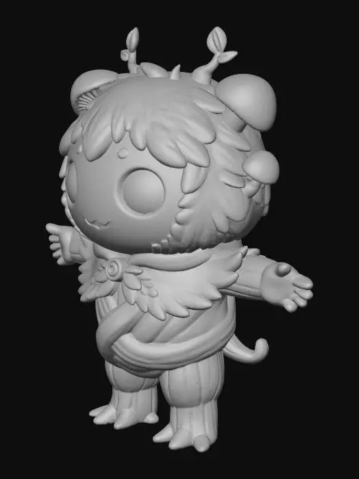 3D model for Creture_v10