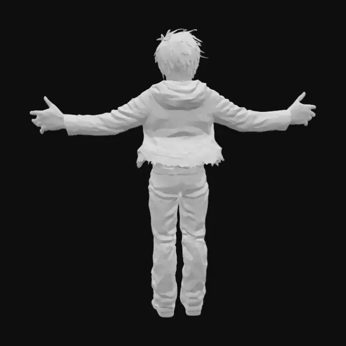 3D model for Eren Yeager