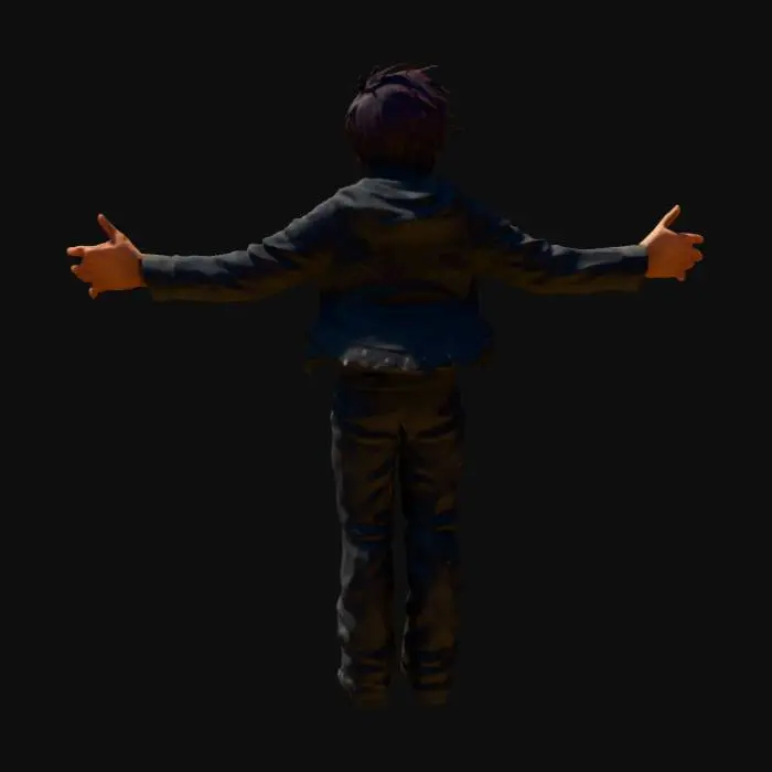 3D model for Eren Yeager