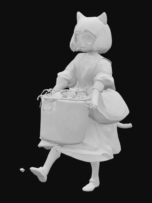 3D model for Cat Maid's Stew