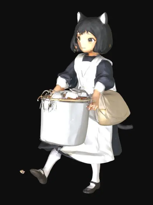 3D model for Cat Maid's Stew