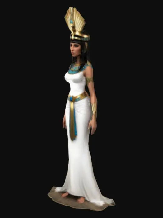 3D model for quiero que me hagas a cleopatra de cuerpo completo
