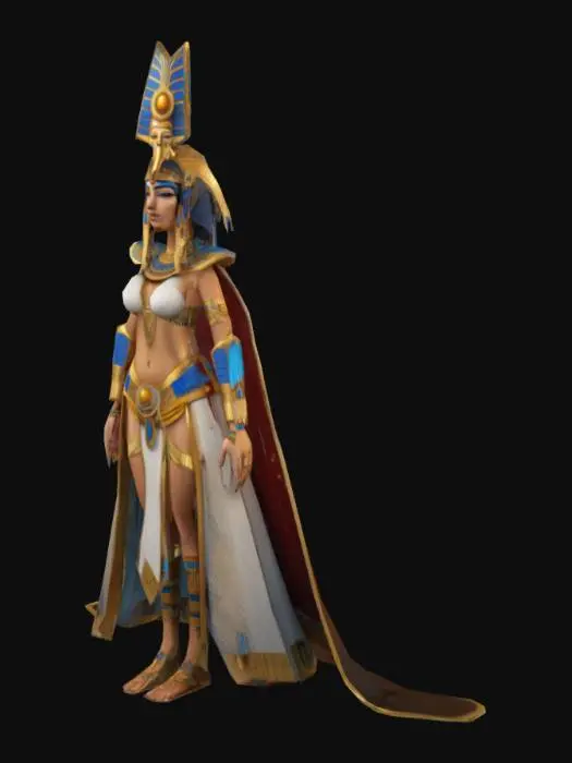 3D model for Queen of the Nile