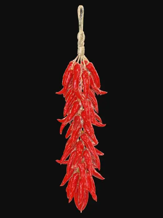 3D model for Chili Pepper Braid