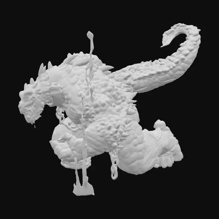 3D model for Killer Croc
