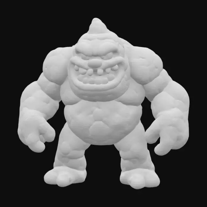 3D model for Mud Monster Madness