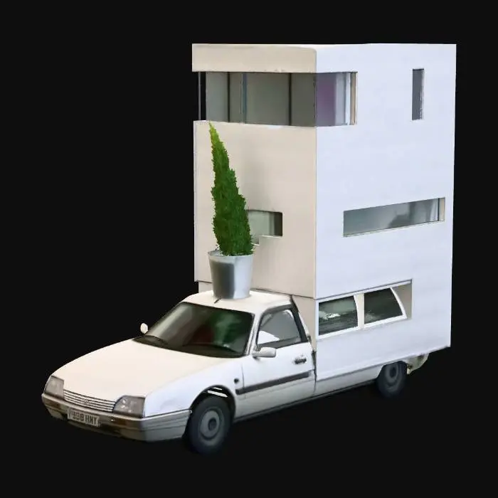 3D model for Tiny House on Wheels