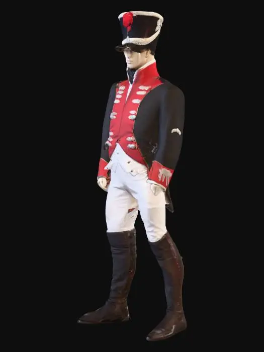 3D model for Historic Soldier Ensemble