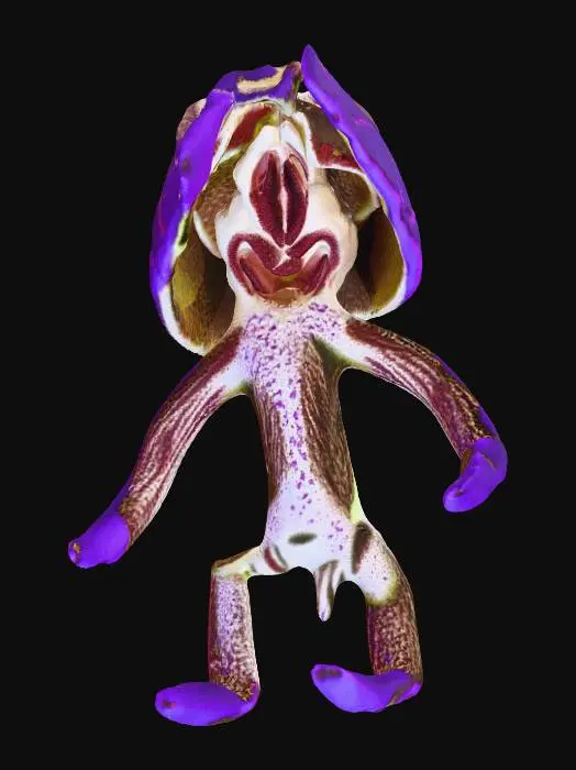 3D model for Orchid Sprite