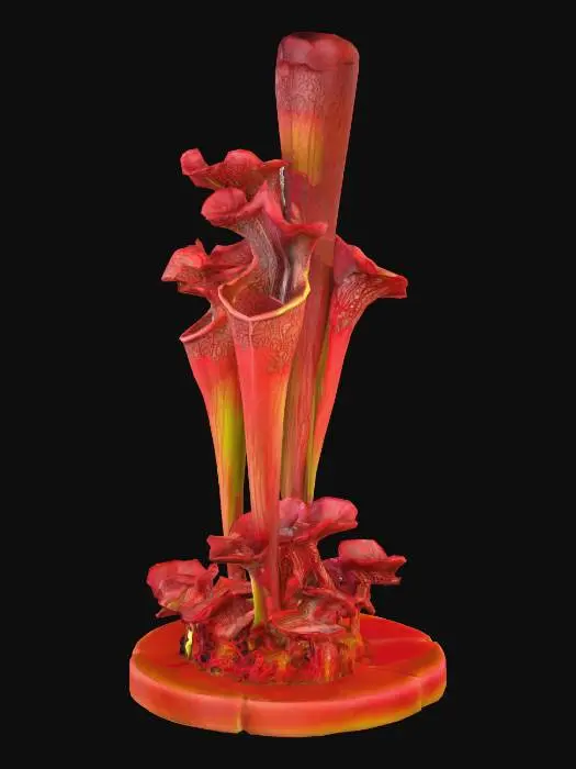 3D model for Crimson Pitchers