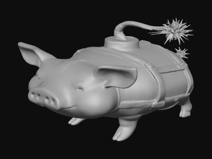 3D model for Svinino Bombondino Gmod