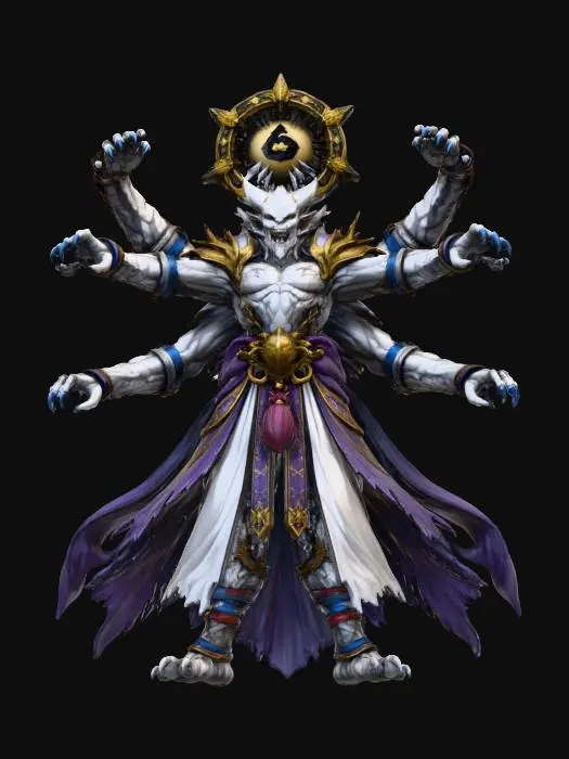 3D model for Wrathful Deity Titan