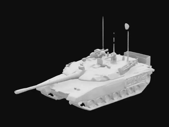 3D model for Altay Main Battle Tank
