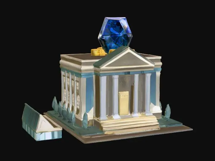3D model for Bank of Gems