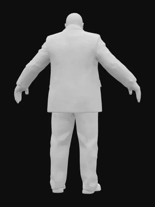 3D model for General in Uniform