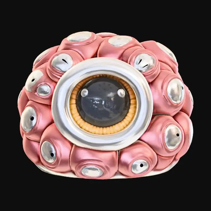 3D model for Ocular Sphere Round