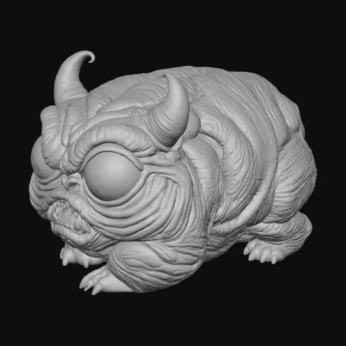 3D model for Grumpy Gremlin