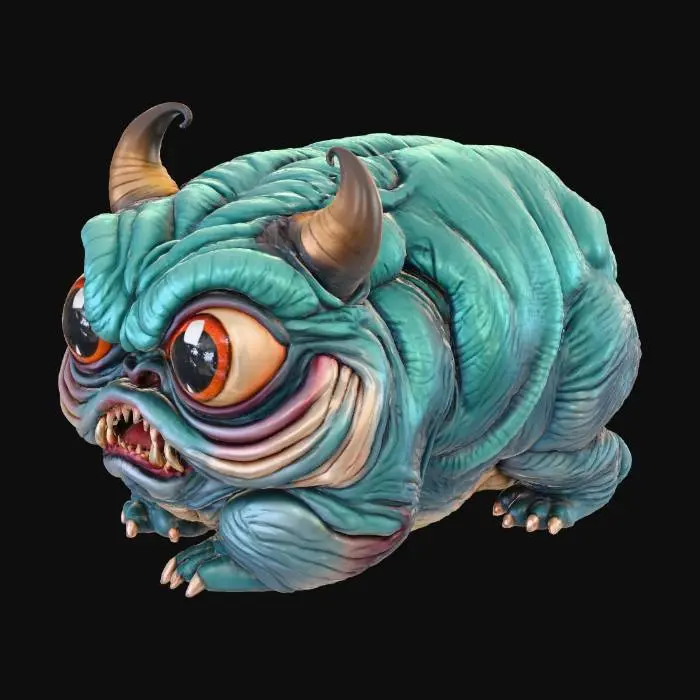 3D model for Grumpy Gremlin