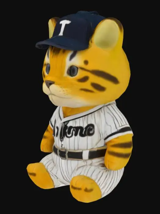 3D model for Baseball Tiger Cub