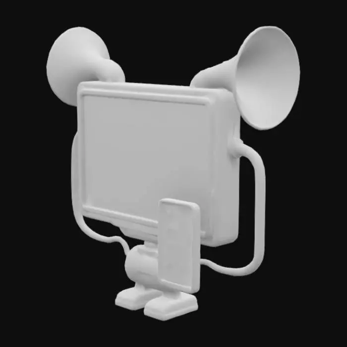3D model for Techno Trumpet Bot