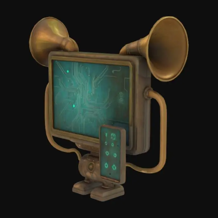 3D model for Techno Trumpet Bot