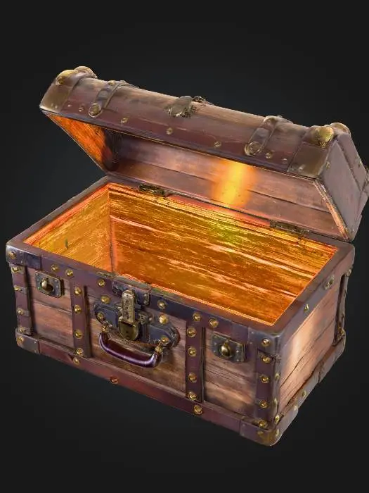 3D model for Treasure Chest Glow