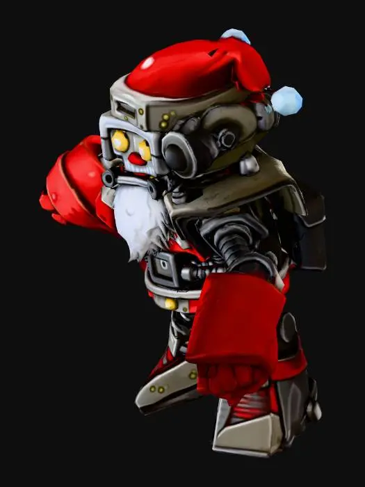 3D model for Santa Bot