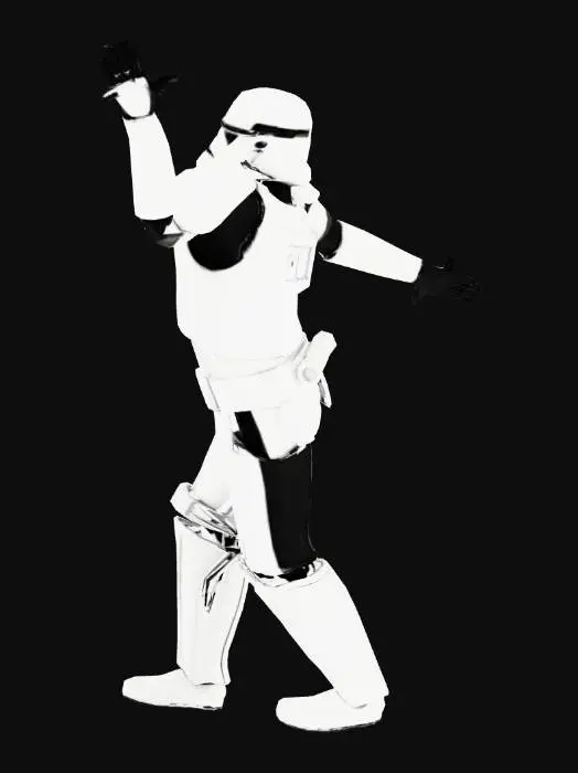 3D model for Stormtrooper Pose