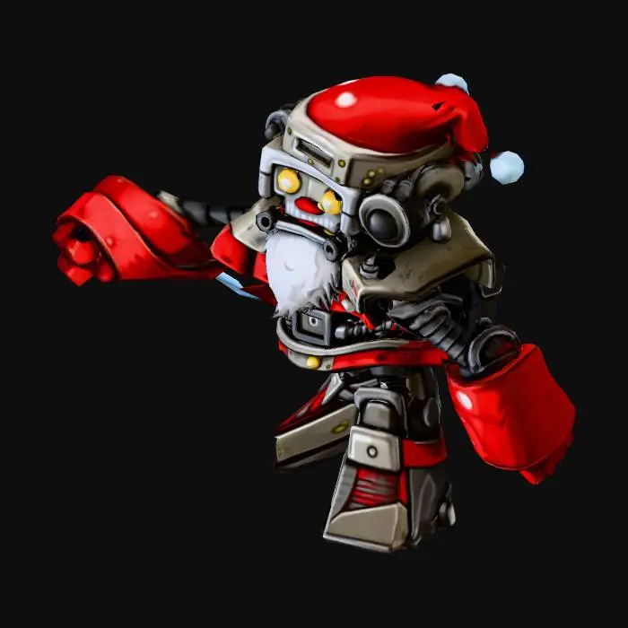 3D model for Santa Bot