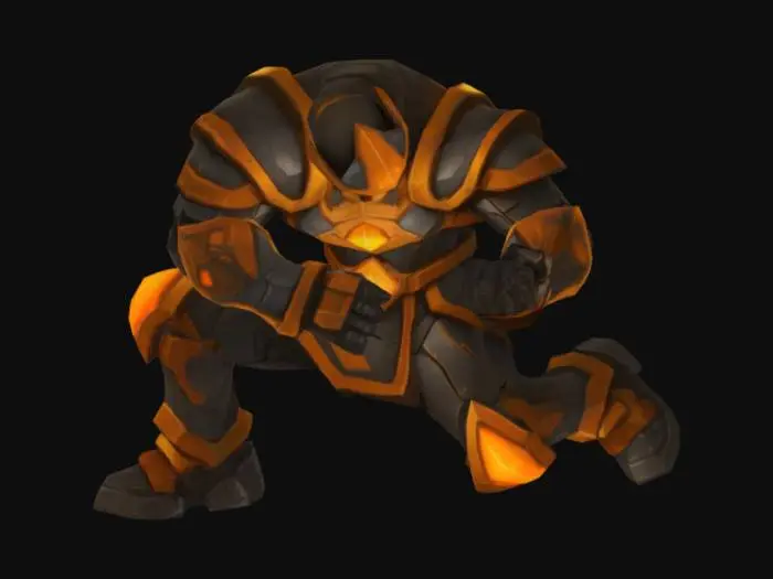 3D model for Fire Technomage