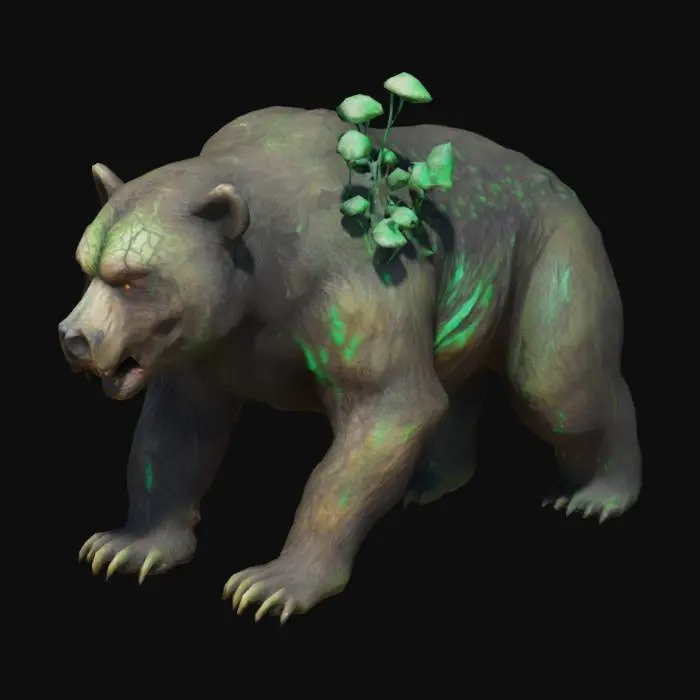 3D model for Fungal Bear