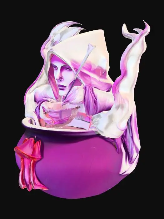 3D model for Alchemy Sorceress