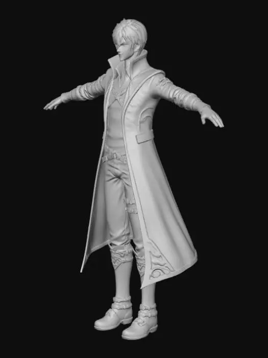 3D model for Nightbound Overcoat