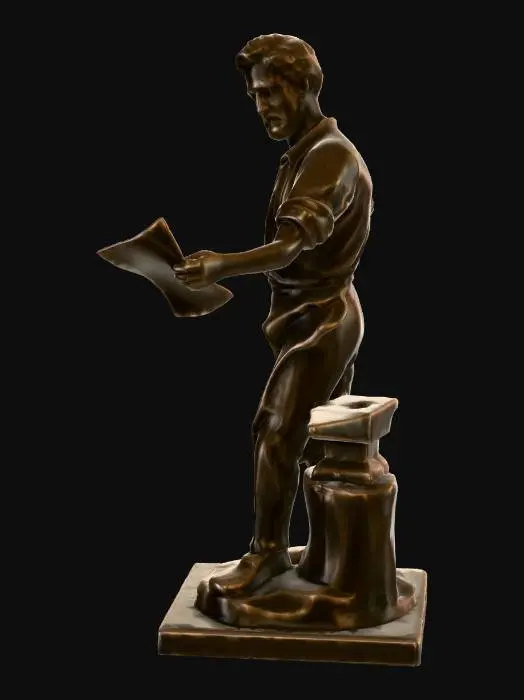 3D model for Escultura-Bronze-Dudi