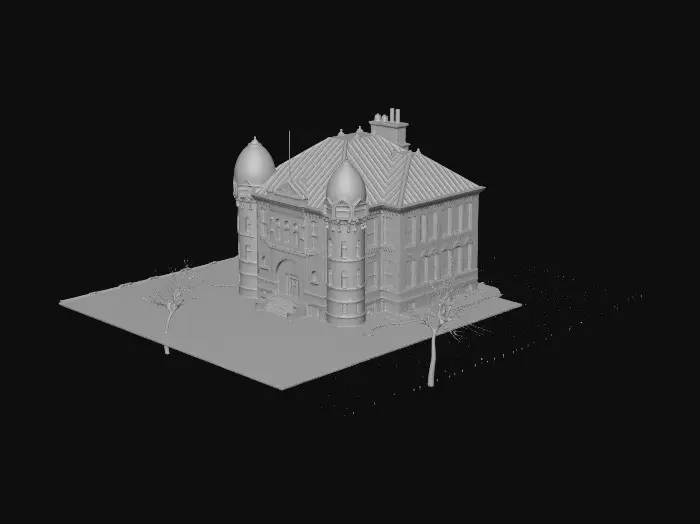 3D model for Historic Academic Building