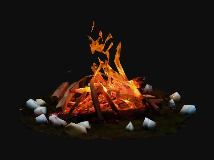 3D model for Am Kruppsee war ein kleines Osterfeuer. Sehr mager aber ok. Dort stehen ja auch viele Bäume.
Beginn 17⁰⁰ wir waren gegen 18³⁰ dort als uns bereits viele entgegen kamen. 
Ich weiß gar nicht wie lang die Schlange war um an Wertmarken zu kommen.
Irgendwo war dann ein Bierstand und den Grill habe ich nicht gesehen.
Es war richtig voll,hätte für alle toll werden können. So war es doof für alle.