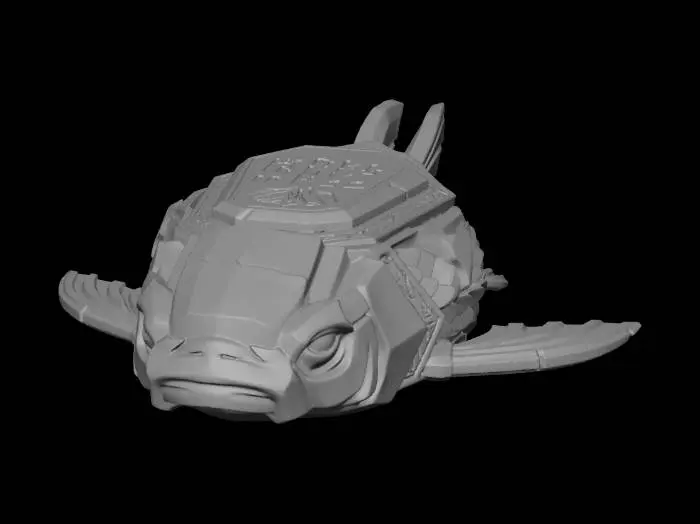 3D model for Armored Runic Turtle