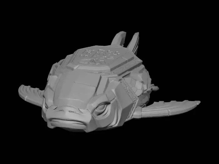 3D model for Armored Runic Turtle
