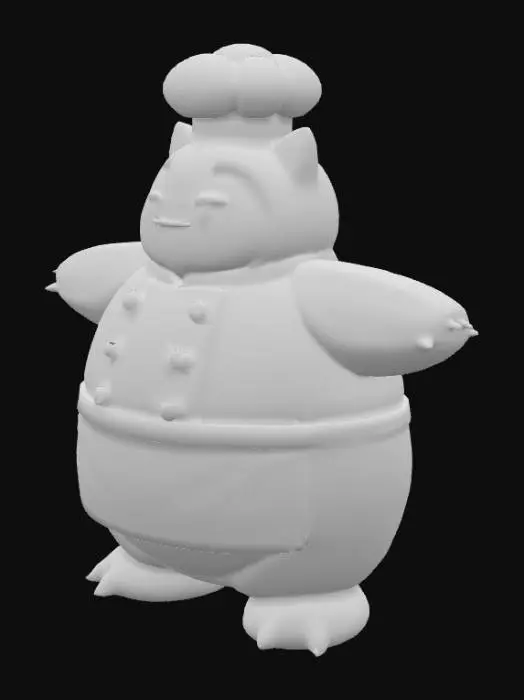 3D model for snorlax cozinheiro site de hong kong