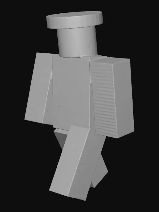 3D model for Blocky Runner