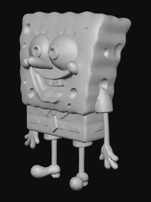 3D model for Bob esponja