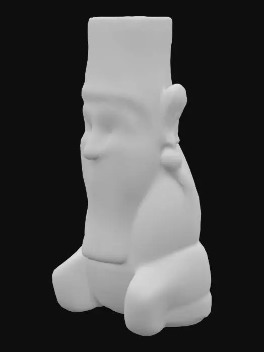 3D model for Assyrian Guardian Figure
