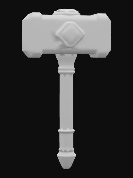 3D model for Hammer of Valor